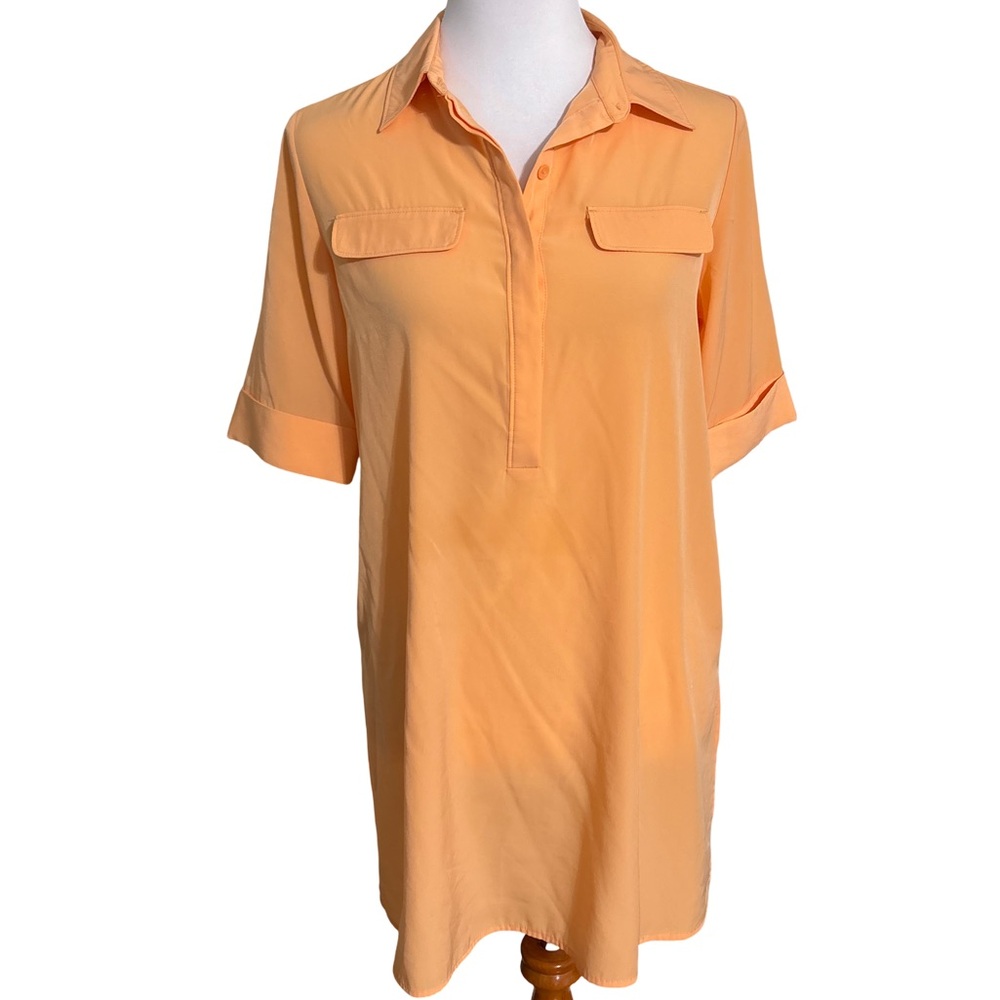 Chico's Orange Tunic Top Size 0